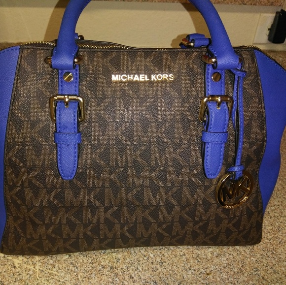 Handbags - Authentic Michael Kors Colbalt Blue bag